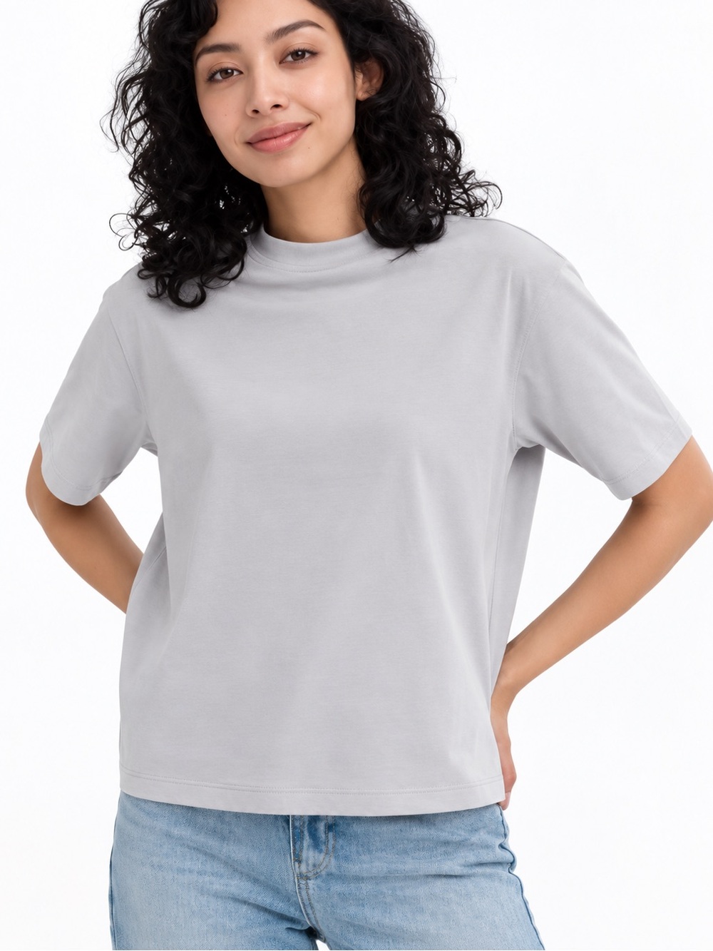 Uniqlo Alrism 70% cotton short sleeves relaxed fit t-shirt top women’s size L